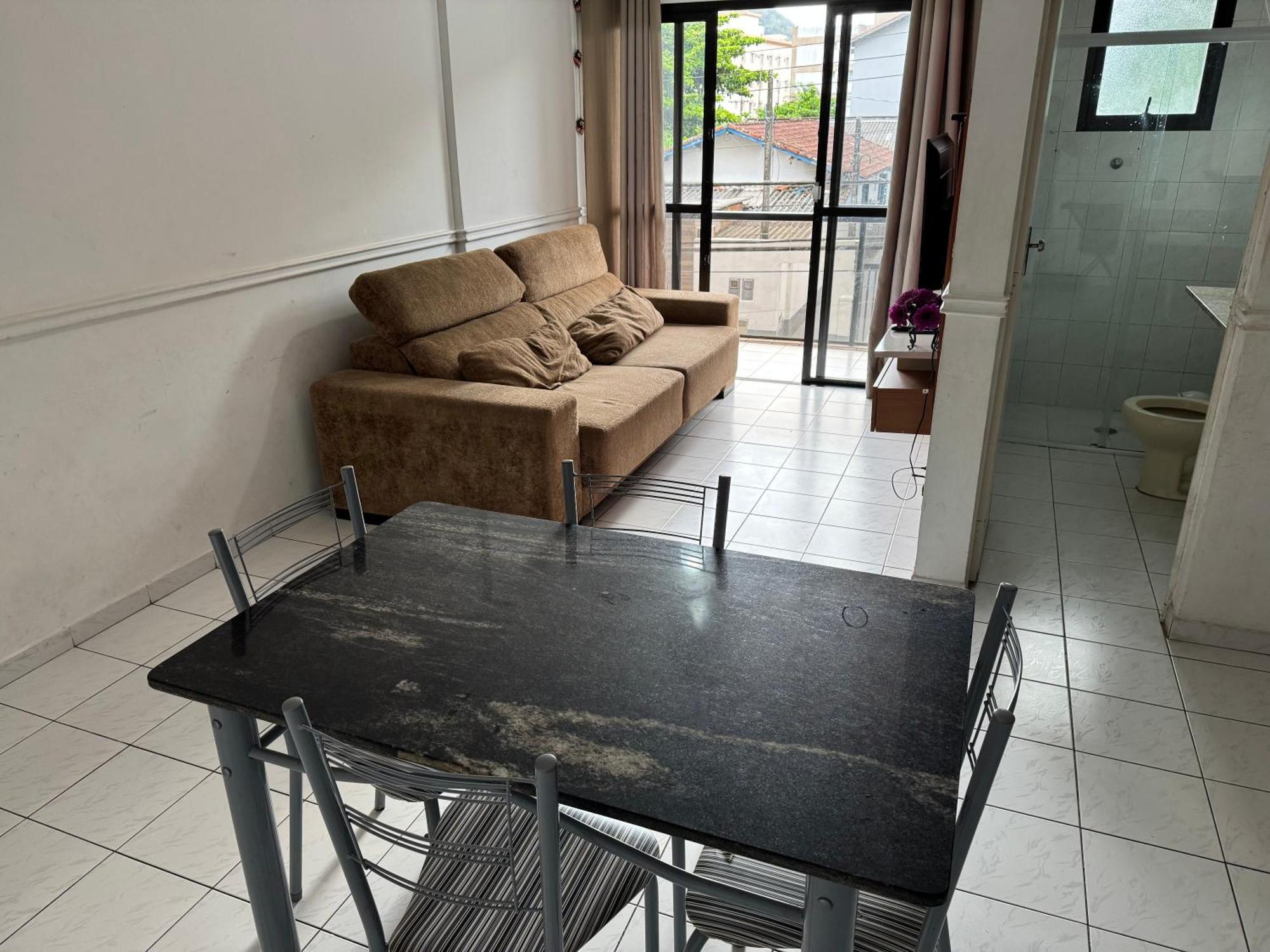 Confortavel 1 Dorm Com Piscina E Lazer Apartamento Guarujá